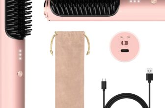 Cordless Hair Straightener Brush