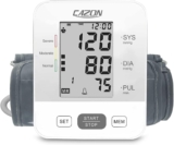 CAZON Blood Pressure Monitor Upper Arm BP Machine