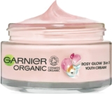 Garnier Organic Rosy Glow 3in1 Youth Cream 50ml, For Radiant and Glowing Skin