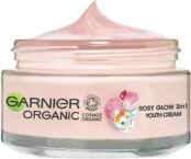 Garnier Organic Rosy Glow 3in1 Youth Cream 50ml, For Radiant and Glowing Skin