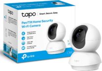 TP-Link Tapo Pan/Tilt Smart Security Camera, Indoor CCTV, 360° Rotational Views