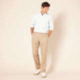 Waist Flat-Front Dress Trouser- Great Deals