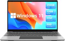 Jumper Windows 11 Laptop,12GB RAM 256GB SSD Laptops